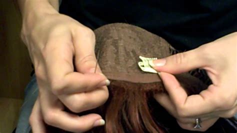 How To Sew Clips Into Your Wig And Secure Your Wig Youtube