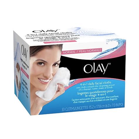 Olay 4 In 1 Daily Facial Cloths For Normal Skin 33 Ea