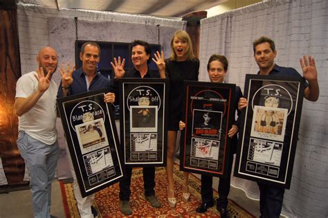 Big Machine Records And Republic Records Present Taylor Swift With Four No 1 Radio Airplay