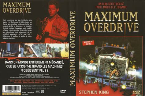 Jaquette Dvd De Maximum Overdrive V4 Cinéma Passion