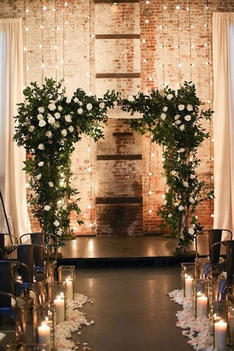 15 Trending Greenery Wedding Alter Decoration Ideas Page