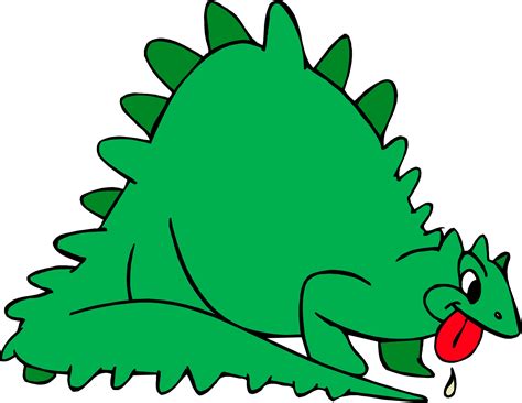Cartoon Dino Premium Vector Cute Dino Stegosaurus Cartoon Vector