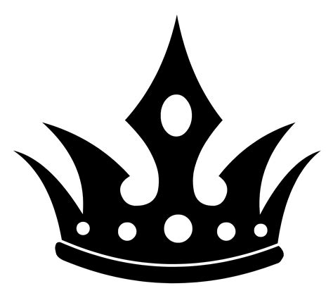 King Crown Silhouette Clipart Best