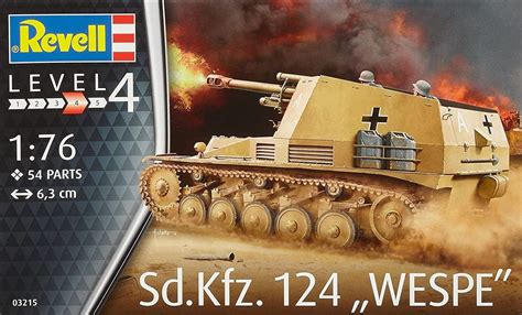 Revell 03215 Sdkfz 124 Wespe 172 Scale Model