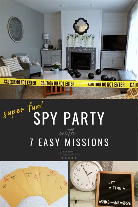 Spy Party A Secret Agent Birthday Party They Will Never Forget Artofit