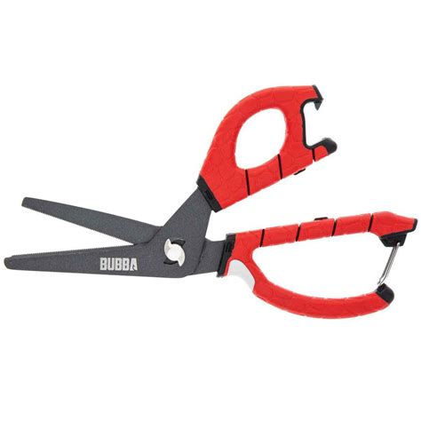 Bubba Fishing Scissors Large Red Sportsmans Warehouse