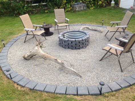 Firepit rings are available separately. Stylish do it yourself fire pit ideas exclusive on interioropedia home decor | Cheap fire pit ...
