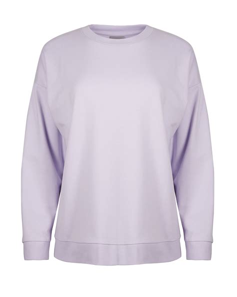 Super Soft Light Purple Sweatshirt Oliver Bonas