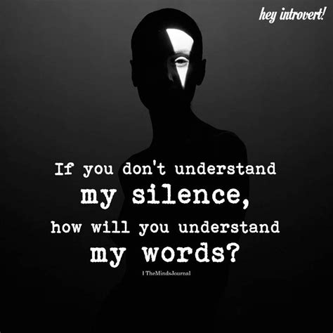Understand My Silence