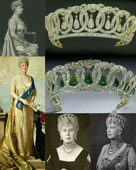 Vladimir Tiara Princesa Mary De Teck Reina Del Reino Unido Royal