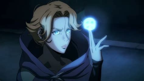 Sypha Belnades All Magic Fights Scenes Castlevania Youtube