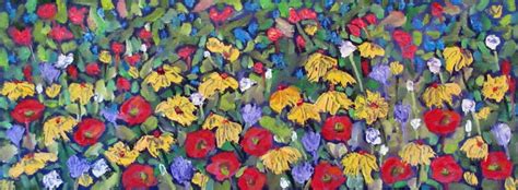 Artist Susan Spohn Floral Abundance Flower Paintings Garden