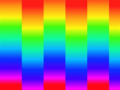 Rainbow Colors Order