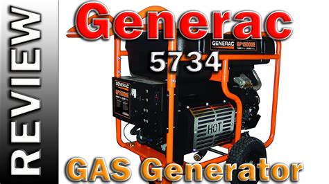 Generac 5734 Gp15000e 15000 Running Watts22500 Starting Watts Electric