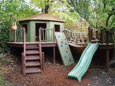 20 Captivating Treehouse Ideas For Children Playground