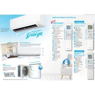DAIKIN SYSTEM 3 ISMILE ECO SERIES R32 INSTALLATION INCLUDED FREE