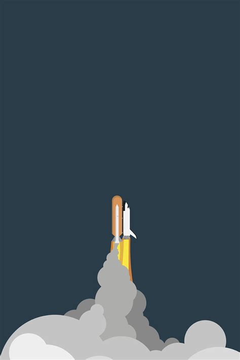 3840x2160 Space Shuttle Rocket Startup Concepts Minimalism Minimalist