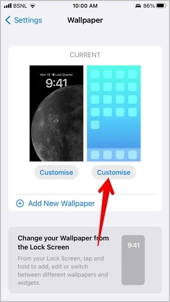 How To Set Different Wallpaper On Lock And Home Screen On Ios Techwiser