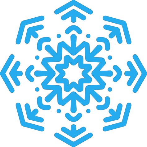 Snowflake Icon Illustration 11191700 Png