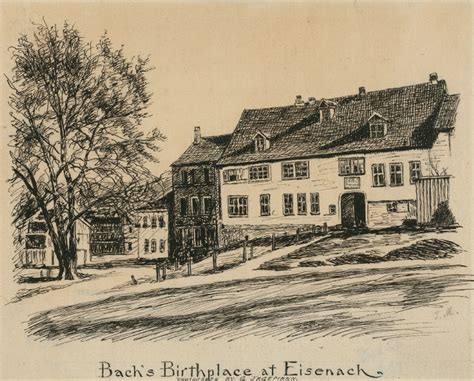 Bachs Birthplace At Eisenach Nypl Digital Collections