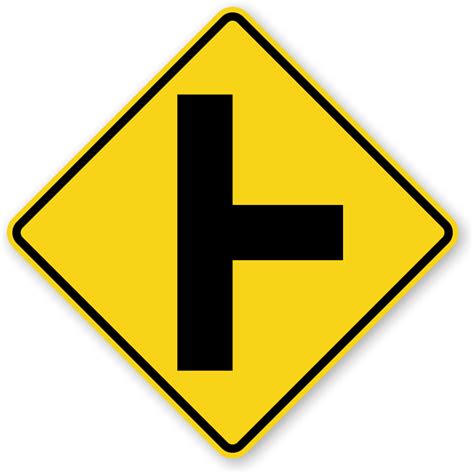 Side Road Sign W2 2r Sku X W2 2r