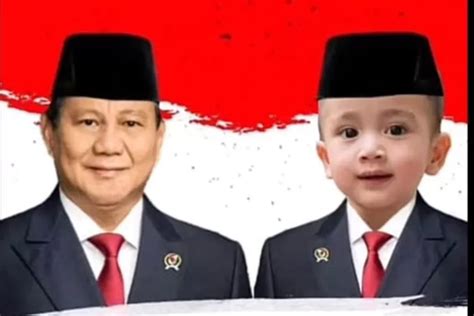 Resmi Prabowo Gandeng Gibran Rakabuming Sebagai Cawapresnya Warganet