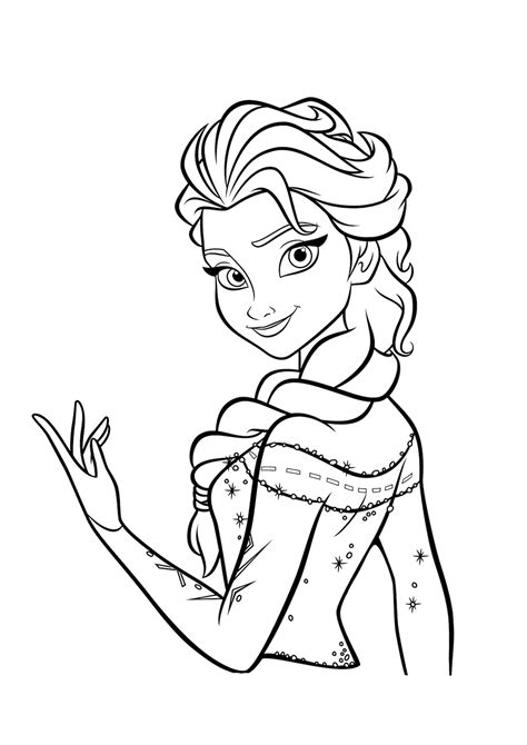 Frozen Coloring Pages Birthday Coloring Pages Princess Coloring Pages