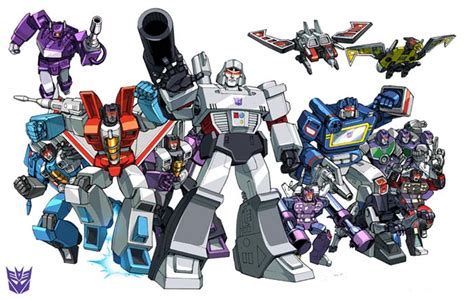 Decepticon G 1 84 Groupshot By Dan The Artguy On Deviantart Transformers Megatron Art