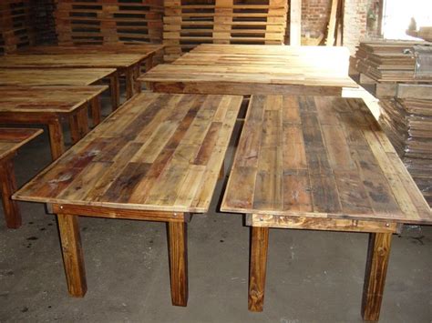 This set seats up six in your dining room or kitchen. Cheap Unpolished Vintage Farm Table For Sale With Standard ...