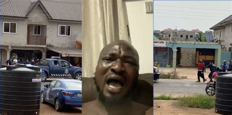 Heartbreaking Video Of How Many Police Officers Manhandled Funny Face Before His Arrest Surfaces