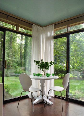 How to install a curtain rod | umbra. How To Hang Corner Curtain Rods (& Painting The Ceiling ...