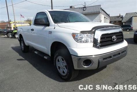 2007 Left Hand Toyota Tundra White For Sale Stock No 48156 Left