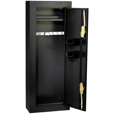 Homak Hs30136028 8 Gun Double Door Steel Security Cabinet Black