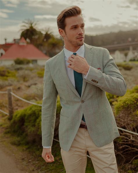 Our designer wedding suits & rentals come in modern styles & colors that are priced to fit your budget. Southwell Plaid Green Suit in 2020 | Summer wedding suits ...