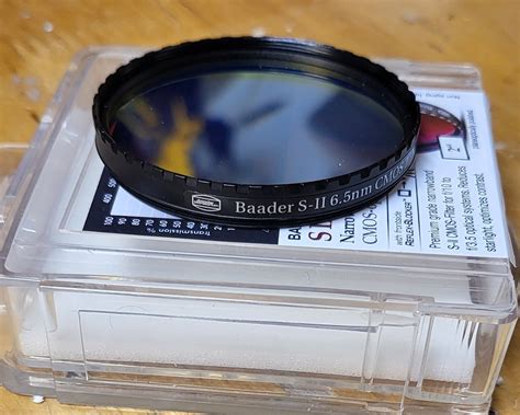 2 Inch Baader 65nm Sii Cmos Optimized Narrowband Filter Astromart
