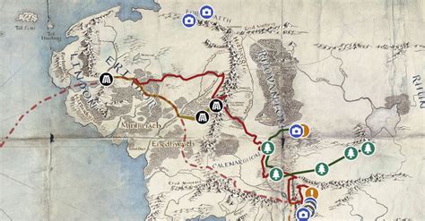 Lord Of The Rings Rings Of Power Interactive Map