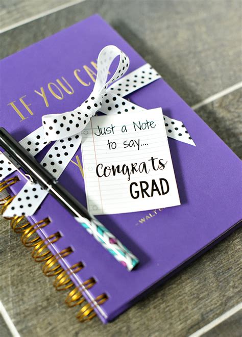 Even if you've spent every day this year with your husband, you still might draw a blank on what to gift him. Easy Graduation Gift Idea - Fun-Squared