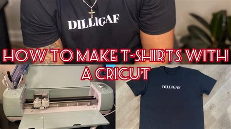 How To Make A T Shirt With A Cricut Machine Youtube