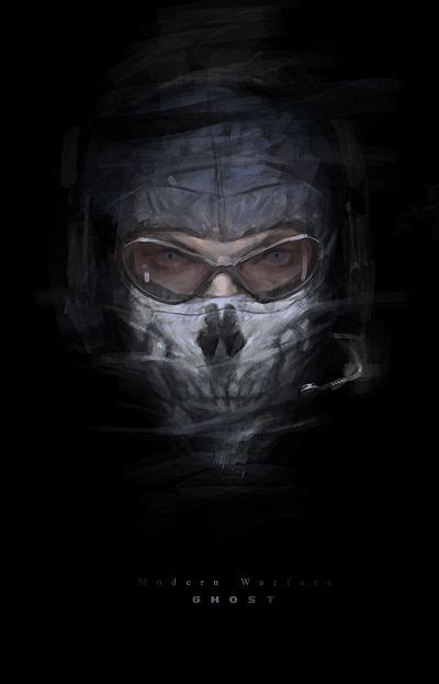 Ghost By Ghoooooooooost On Deviantart Call Of Duty Call Of Duty