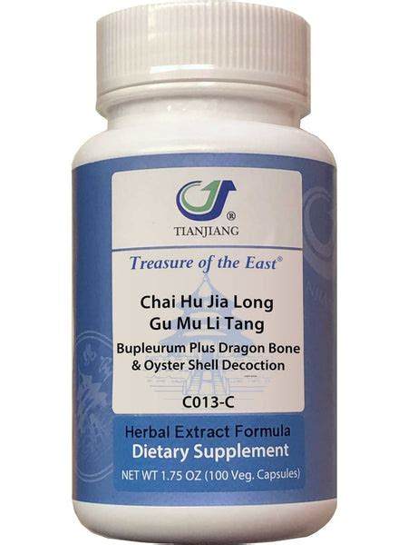 Treasure Of The East Chai Hu Jia Long Gu Mu Li Tang Bupleurum Plus D Chinese Herbs Direct