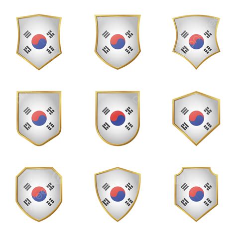 South Korea Flag Vector Art Png South Korea Flag Vector Collection 7128 Hot Sex Picture