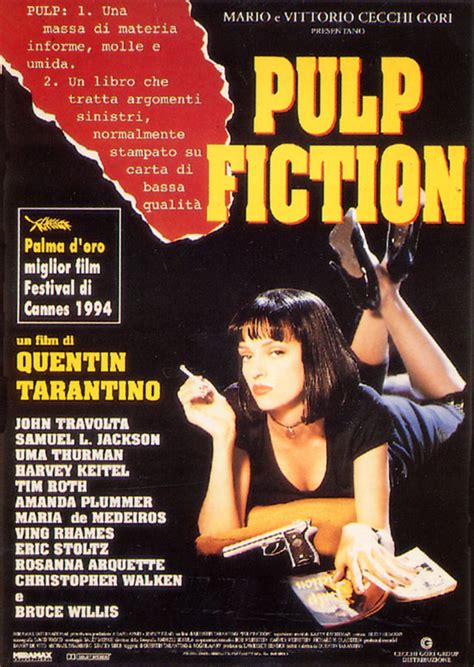 Vincent vega (john travolta), jules. Locandine - Il Cinema per immagini: "Pulp Fiction" | Alter ...