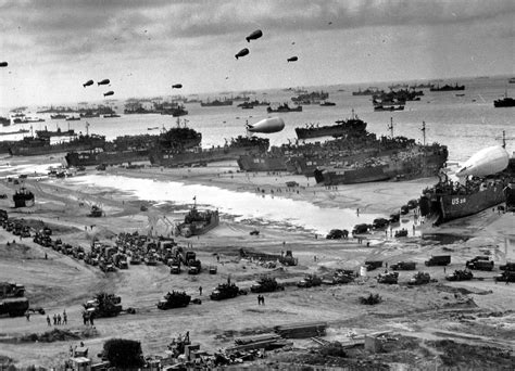 Home And Garden D Day Omaha Beach Landing Glossy Poster Picture Photo