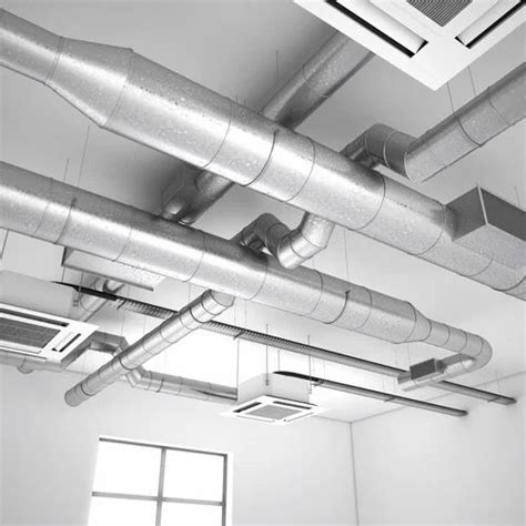 Silver Aluminium Air Conditioning Duct For Industrial Use At Rs 85