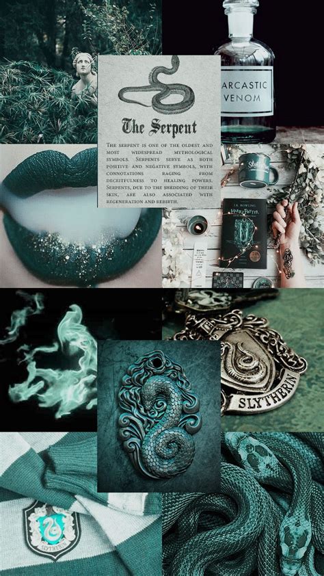 Slytherin Aesthetic Collage Wallpaper For Laptop Find The Best