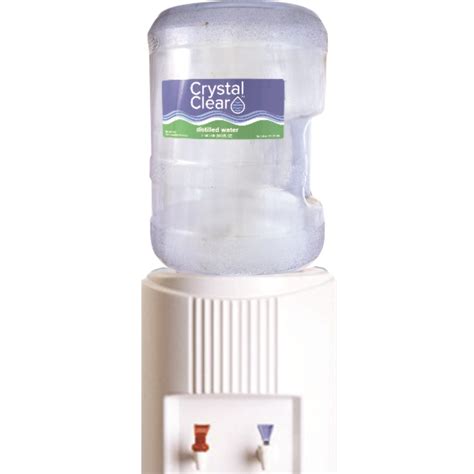 Crystal Clear Distilled Water 5 Gal Crystal Clear Bottled Water