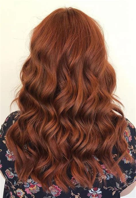 Pure Magic Of Dark Brown Copper Shades Winterhaircolor Ginger Hair