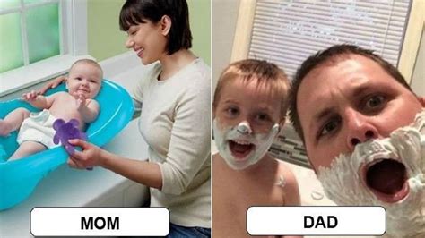 Moms Vs Dads Photos Funny Compilation Oops Youtube
