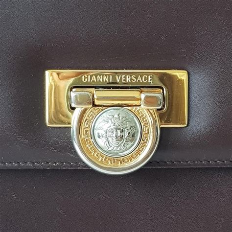 Gianni Versace Leather Vintage Bag For Sale At 1stdibs Vintage