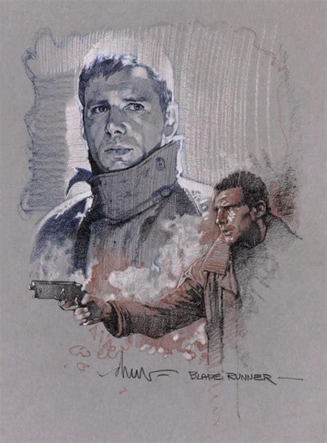 Drew Struzan Blade Runner Art Blade Runner Movie Art